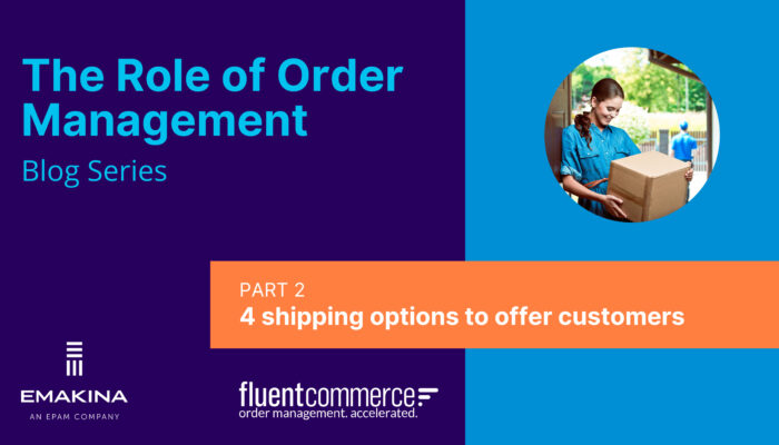 4 shipping options to offer customers