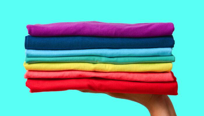 Stack of clothes
