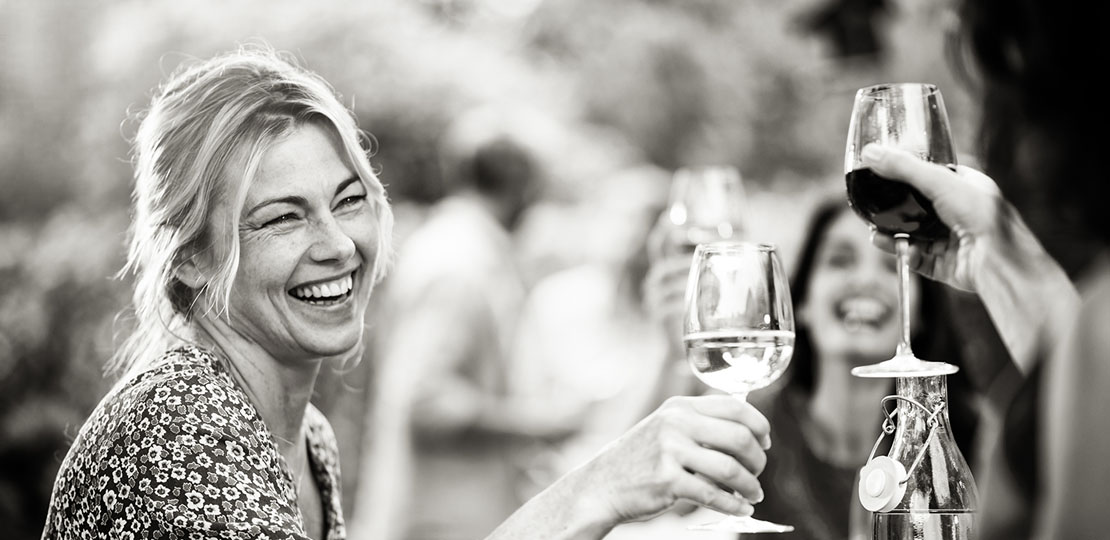 Wine glasses are better picked up in-store