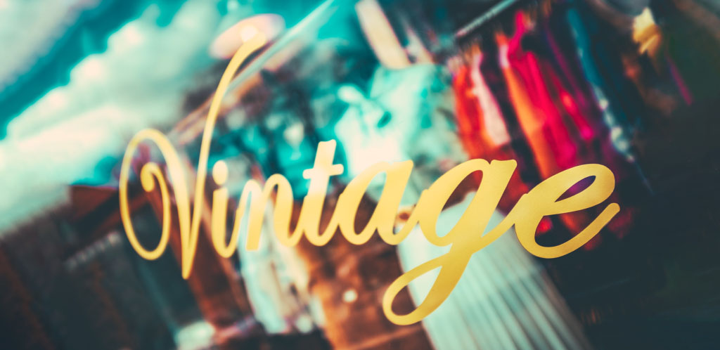 Vintage clothing store
